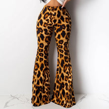 Load image into Gallery viewer, Leopard Print  Flared Pants