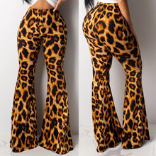 Load image into Gallery viewer, Leopard Print  Flared Pants
