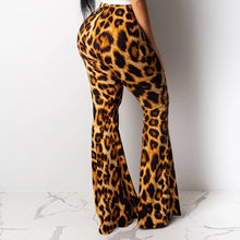 Load image into Gallery viewer, Leopard Print  Flared Pants
