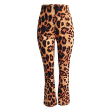 Load image into Gallery viewer, Leopard Print  Flared Pants