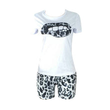 Load image into Gallery viewer, Leopard shorts set