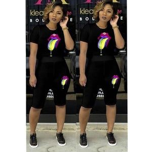 Tongue out